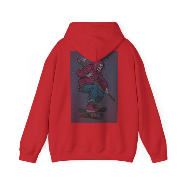 Vibrant Skateboarder Hoodie - Unisex Heavy Blend Sweatshirt, Trendy Streetwear, Cool Gift for Skaters, Casual Wear, Seasonal Style – Bild 62