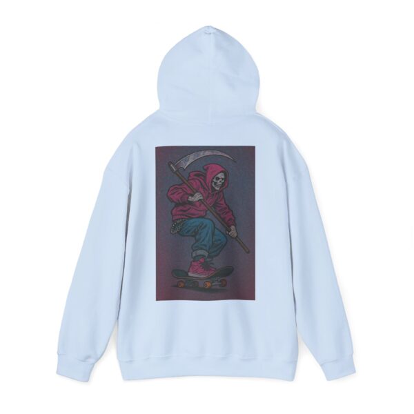 Vibrant Skateboarder Hoodie - Unisex Heavy Blend Sweatshirt, Trendy Streetwear, Cool Gift for Skaters, Casual Wear, Seasonal Style – Bild 51