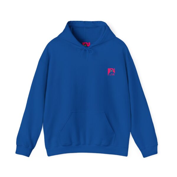 Vibrant Skateboarder Hoodie - Unisex Heavy Blend Sweatshirt, Trendy Streetwear, Cool Gift for Skaters, Casual Wear, Seasonal Style – Bild 53