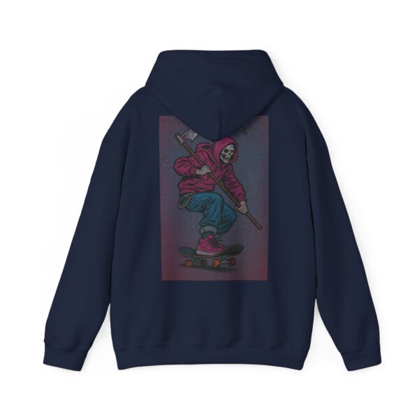 Vibrant Skateboarder Hoodie - Unisex Heavy Blend Sweatshirt, Trendy Streetwear, Cool Gift for Skaters, Casual Wear, Seasonal Style – Bild 58