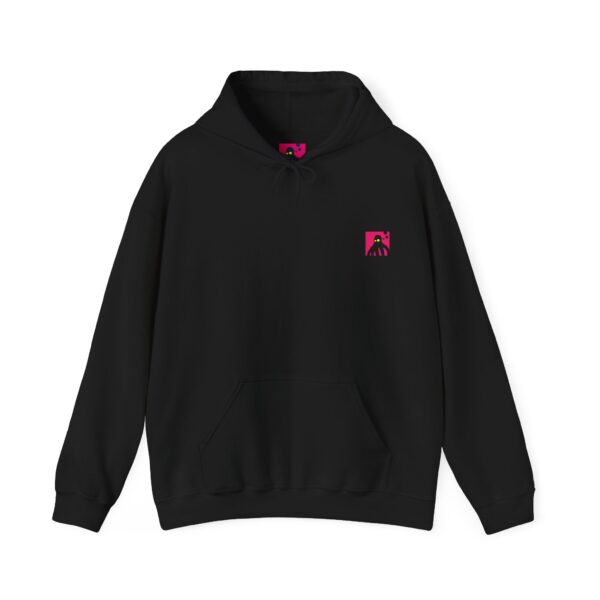Vibrant Skateboarder Hoodie - Unisex Heavy Blend Sweatshirt, Trendy Streetwear, Cool Gift for Skaters, Casual Wear, Seasonal Style – Bild 9