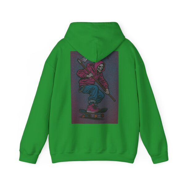Vibrant Skateboarder Hoodie - Unisex Heavy Blend Sweatshirt, Trendy Streetwear, Cool Gift for Skaters, Casual Wear, Seasonal Style – Bild 42