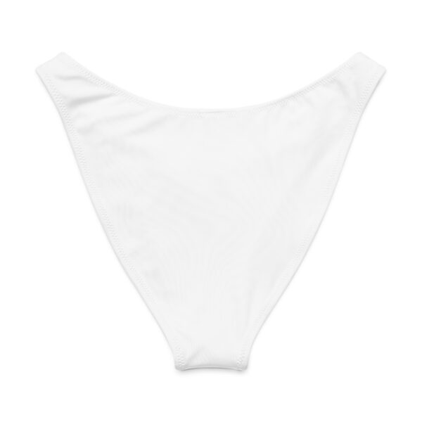 Recycelte Bikinihose V-Schnitt mit Allover-Druck