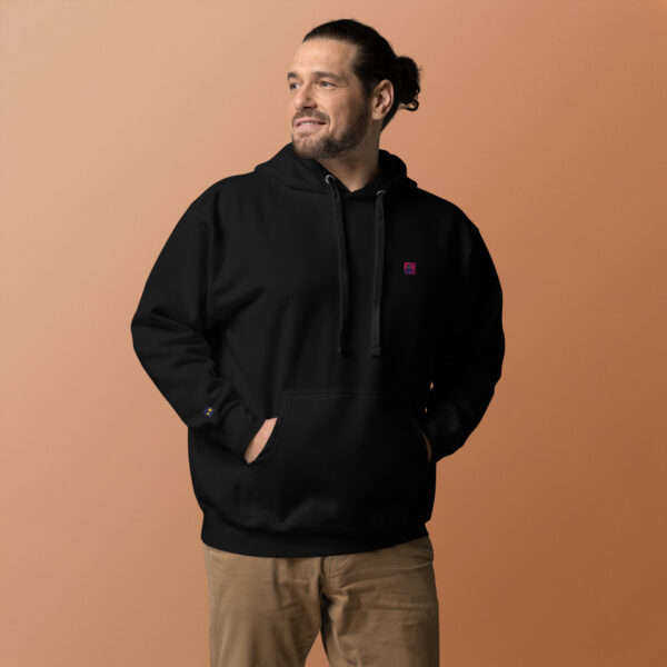 Unisex-Kapuzenpullover – Bild 7