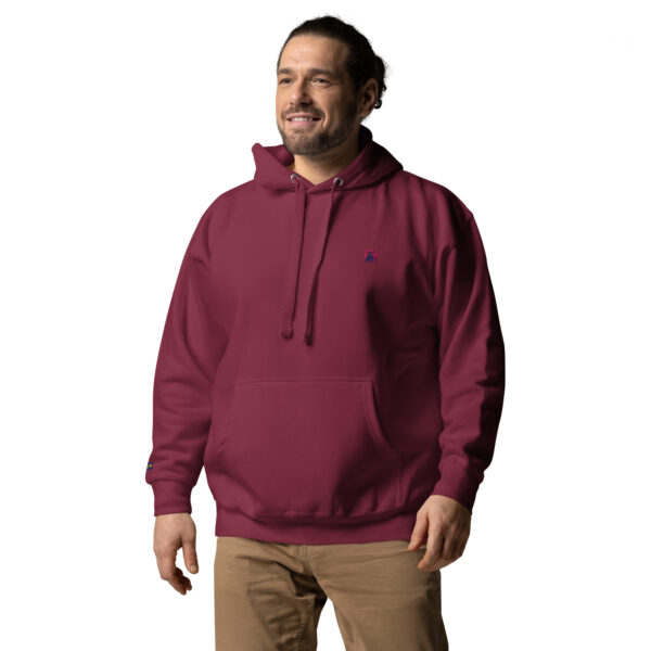 Unisex-Kapuzenpullover – Bild 12