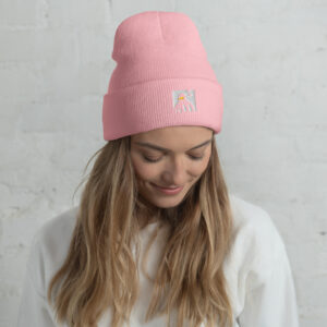 Umgeschlagene Beanie