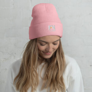 Umgeschlagene Beanie